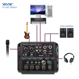 Tarjeta de sonido multifunción para estudio de audio, interfaz usb de 4 canales - Product Image 5