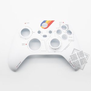 Zubehör Ersatz Ersatzteil Full Set Button Cover Stoßstange Frontplatte Gehäuse Shell für Xbox Series X S Controller Star field - Product Image 4