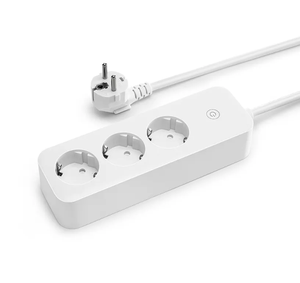 3AC Power Strip EU 16A Tuya Smart Home Compatible con temporizador Configuración Multi-Socket WIFI Conexión Control de voz Smart Power Strip 3 - Product Image 6