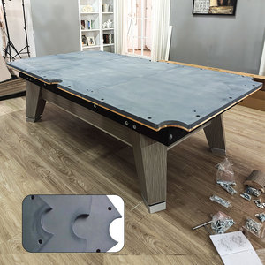 Thiết Kế Sang Trọng 9 Bóng Mỹ Bida Bảng 9.5ft Rắn Gỗ Slate Nhà Hồ Bơi Bảng Bóng Trở Lại Hệ Thống Cao Su Thành phần TP-Z902 - Product Image 6