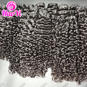 12A Grade Cuticle Aligned Raw Virgin Human Hair 12A Burmese Curly Loose Deep Wave <strong>Bundles</strong> Unprocessed Virgin Raw Hair - Product Image 2