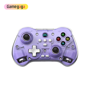 Un Controller di gioco Wireless trasparente Z01X BT 6-Axis sensore di movimento Turbo sala Joystick programmabile per PC/iOS/Mac/Android - Product Image 6