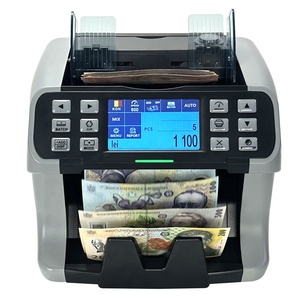 Máquina contadora de dinero con valor CIS dual Detector de billetes de banco con cálculo de denominación mixta - Product Image 2