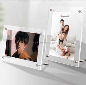 Bán buôn 4x6 5x7 6x8 inch với ốc vít rõ ràng Acrylic khung ảnh hiển thị Khung ảnh cưới - Product Image 5