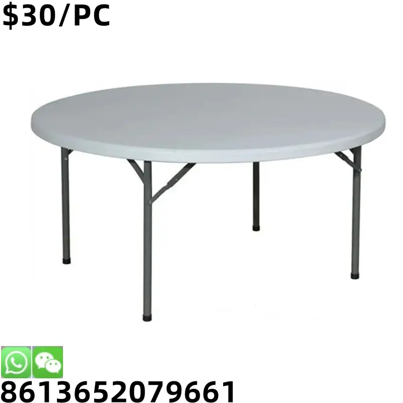 Wholesale Dinning Hotel Round Events Banquet Folding Table For Sale