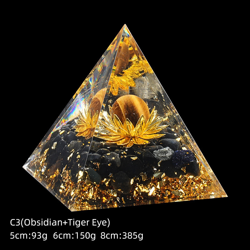 C3 occhio di tigre loto ossidiana