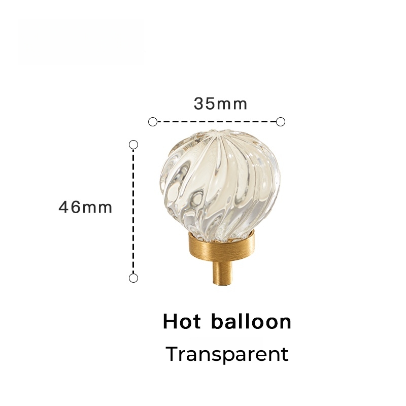 Ballon chaud transparent