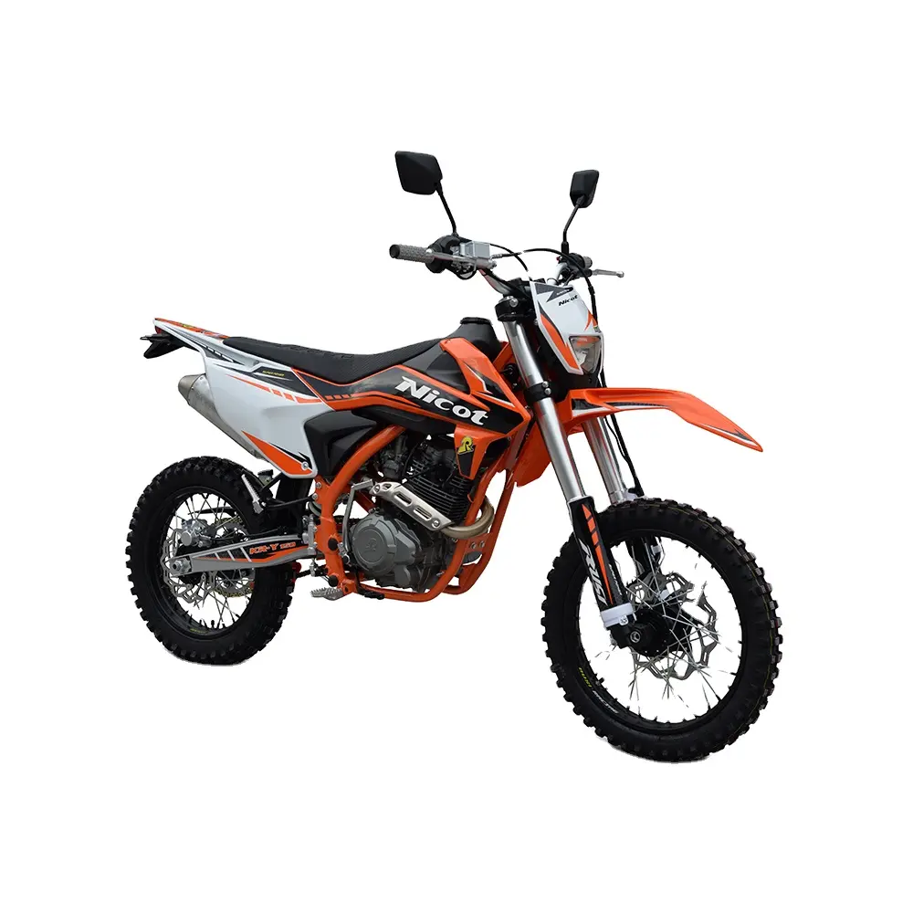 Nicot High Performance Gasoline Off-Road Scooter 150cc Dirt Bike Street Legal Enduro Motorcycles
