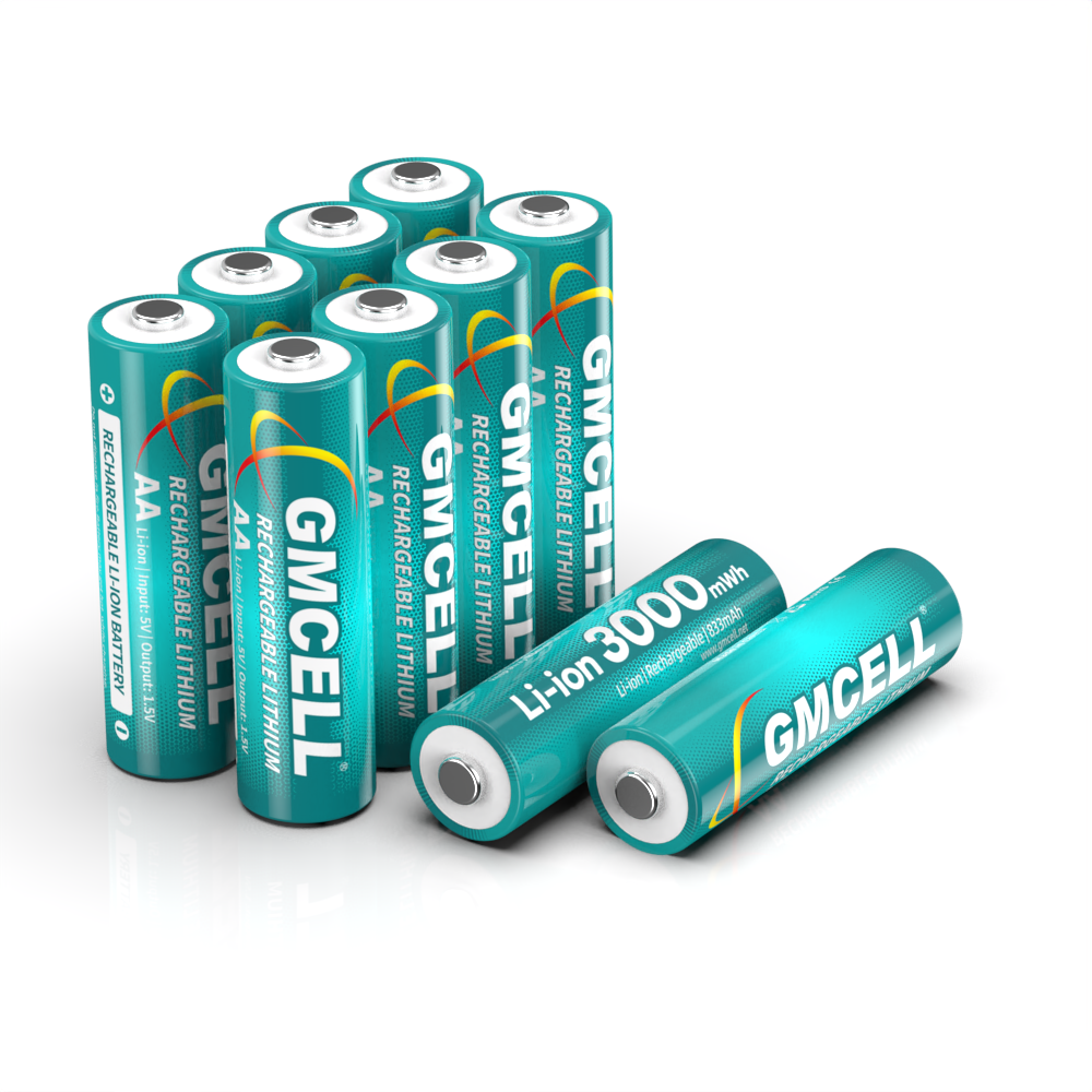 1.5V 3000mWh AA Lithium Battery