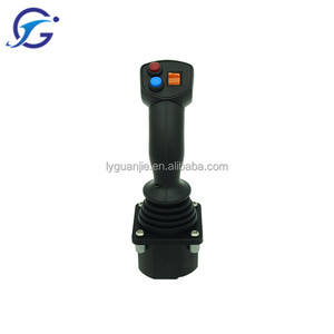 Двухосевой выходной джойстик 4-20mA с колесиком с датчиком Холла - Product Image 4