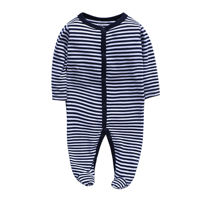 Long climbing blue stripes