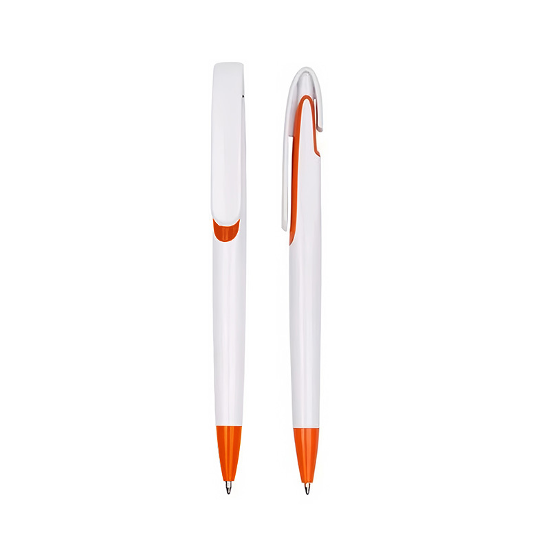 Corps de stylo orange avec recharge noire