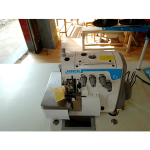 Kullanılan JACK E3 yüksek hızlı doğrudan sürücü güç tasarrufu overlok makinesi dört iplik overlok DİKİŞ MAKİNESİ - Product Image 2