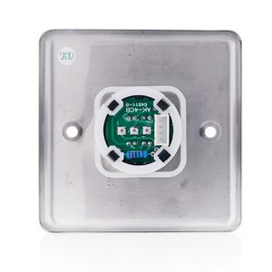 MiTEC Mechanischer Metall ausgang Druckknopf schalter für Tür freigabe Zugangs kontrolle Red Key LED Logo Edelstahl platte - Product Image 5