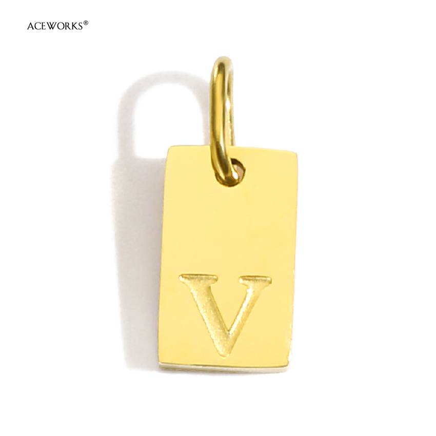 Étiquette volante Lettre-V (1 cm * 0,6 cm)