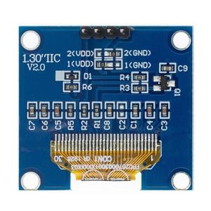 Modulo display OLED da 1.3 pollici bianco/blu 128 x64spi/IIC I2C comunica schermo oled 4pin 7pin - Product Image 4