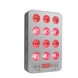 ミニハンドヘルド赤色光治療装置12 LED充電式バッテリー赤赤外線光治療 - Product Image 5