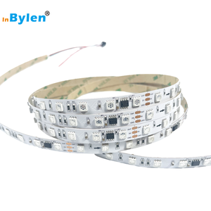 Dijital RGBIC DC24V 12W 5050 60LEDs 10Piexls RGB adresli LED şerit işık WS2811 IP20 IP65 IP66 IP67 LED şerit işık - Product Image 3