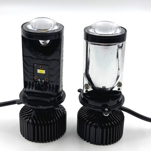 T9 güçlü parlaklık LED far ampulü ile MINI Lens projektör Canbus yüksek düşük ışın ile 150W 24000LM H4 - Product Image 2