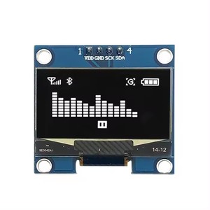 0,96 Pantalla OLED pequeña de 1,3 pulgadas SSD1306 SH1106 CH1116 128x64 Pantalla LCD Módulo de pantalla Oled I2C Blanco azul - Product Image 3