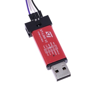 New ST LINK ST-Link V2 Mini STM8 STM32 ICs Simulator Download <strong>Programmer</strong> with DuPont Cable Programming Cover - Product Image 3