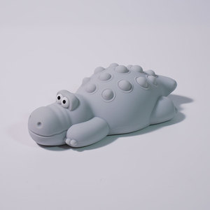 かわいいワニ型LEDシリコーンナイトライトカラフルな暖かい白色光タッチセンサー付き家庭用 - Product Image 6