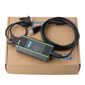Siemens S7-200 300 400 PLCプログラミングケーブルUSB-MPI絶縁MPI/PPI/DP/PROFIBUSアダプター用6ES7 972-0CB20-0XA0銅ケーブル - Product Image 1