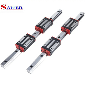 Riel deslizante lineal HGR30 HGR35 HGR45 de alta carga, capacidad de acero, resistente a la corrosión para equipos de automatización, guía lineal - Product Image 5