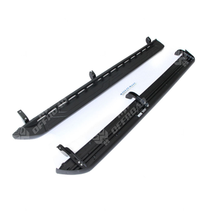 סגסוגת אלומיניום ריצה לוחות צד הדלת צעד עבור toyota טאקומה 2024 לא סיפ משאית ערכת משאית ללא סיפ