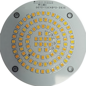โคมขุด RA80 LED 50W-300W พลังงานสูงแบบกำหนดเองแหล่งกำเนิดแสงที่ฉาย PCBA UFO PCB พร้อมพื้นผิวอลูมิเนียมวงกลม - Product Image 5