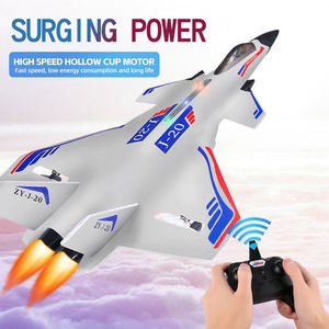 ZHIYANG ZY-J20 Remote Control Foam Aircraft Glider Fighter Outdoor Long-range Remote Control Flying Foam Plane Toy <strong>Model</strong> - Product Image 3