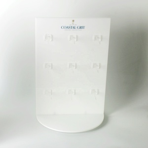 Espositore rotante in acrilico personalizzato per collezione di gioielli-ganci a doppia faccia per portachiavi e altro - Product Image 5
