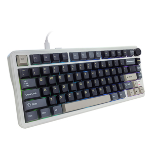 OEM mekanik oyun klavyeler Spin RGB arkadan aydınlatmalı ofis klavye kablosuz ile kablolu kompakt 80 tuşları - Product Image 2