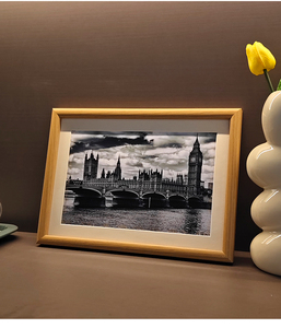 Mat A4A3A2A1 ile 5''6'' ''Minimalist resim çerçevesi ahşap fotoğraf çerçevesi fotoğraf çerçevesi toptan - Product Image 2
