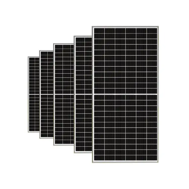 550w फैक्टरी मूल्य Monocrystalline 445w 530w 545w 555w एकल bifacial 144 आधा-सेल फोटोवोल्टिक पैनल घरेलू सौर पैनल