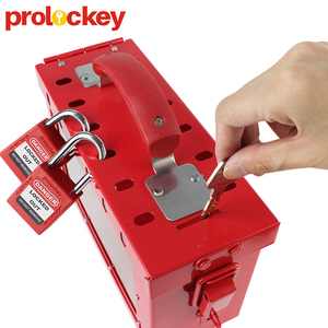 Khóa An Toàn 13 Khóa Hộp Khóa Kim Loại Khóa Hộp Khóa Nhóm Tagout Với Một Cửa Sổ - Product Image 4