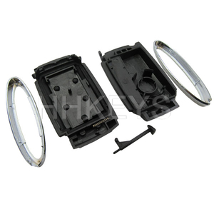 Remote Keyless Fob กรณีเชลล์สำหรับ Jaguar X S-Type XF XK XKR 5ปุ่มสมาร์ทคีย์ - Product Image 3