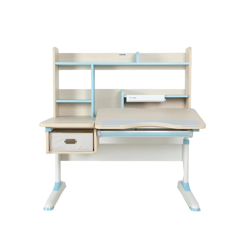 GMYD F120G Multifunctional Ergonomic Height Adjustable Kids Study Desk Wooden Writing Table