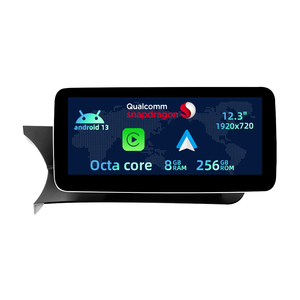 1920*720 Qualcomm Android 13 Autoradio Für Mercedes Benz C-Klasse W204 2011-2014 Multimedia-Bildschirm Stereo Audio 4G GPS-Navigation - Product Image 1