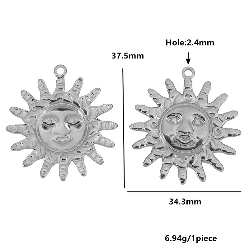 Sun B34.3*37.5mm - Couleur acier