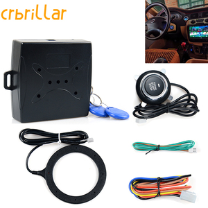 Cerradura nueva 12v botón interruptor de encendido de seguridad sistema de alarma de coche - Product Image 2