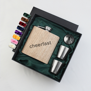 Tùy chỉnh thương hiệu Hip <span class=keywords><strong>Flask</strong></span> món quà thiết lập với Phễu & 2 ly 6 oz rò rỉ bằng chứng Whiskey Bình cho kinh doanh Quà Tặng cá nhân sử dụng - Product Image 2