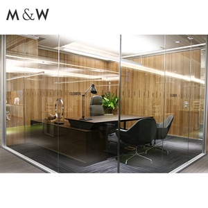 Nuovo prodotto prezzo insonorizzato divisorio insonorizzato Design ufficio parete divisoria in vetro - Product Image 5