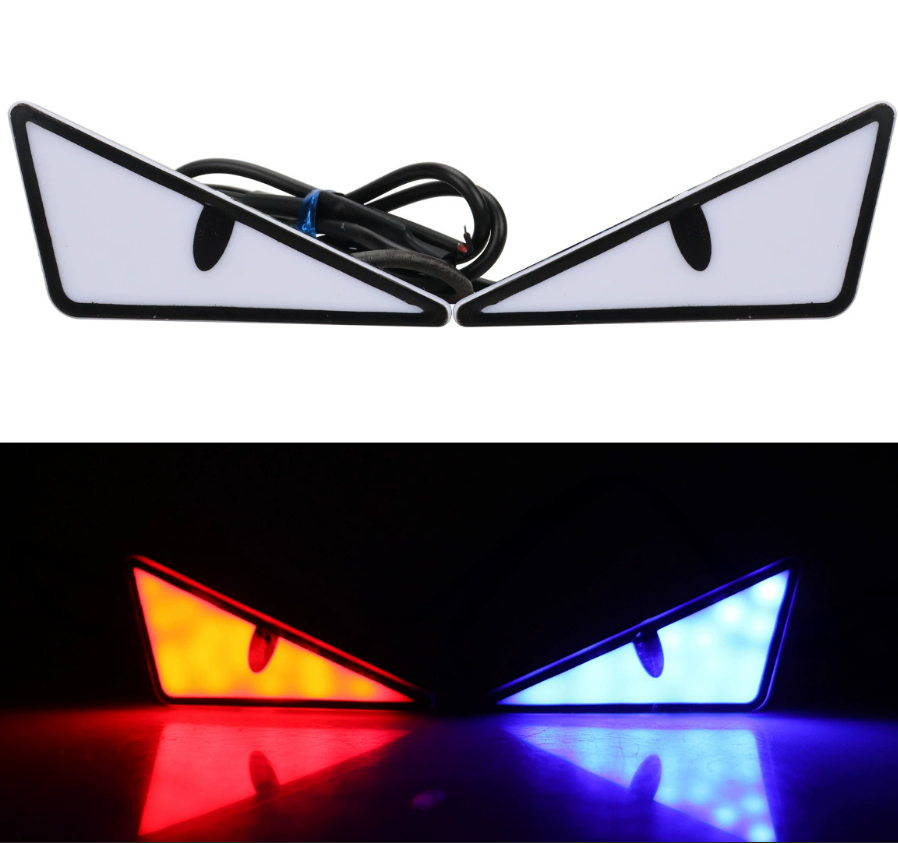 สามเหลี่ยมสีน้ำเงิน/แดง