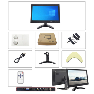 Monitor de CCTV TFT LCD de 10,1 pulgadas de alta calidad, pantalla Universal para PC de escritorio, Monitor de interfaz VGA multiusos de pulgadas para coche - Product Image 6