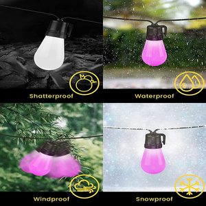 Intelligente LED-Lichterketten IP65 Wasserdichte Weihnachts dekoration im Freien mit Wifi-Steuerung für die Weihnachts beleuchtung - Product Image 4