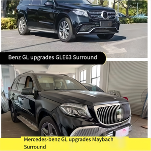 Adatto per il vecchio modello di 12-15 Mercedes-Benz GL al nuovo modello GLS63 Maybach versione sportiva Kit paraurti, fari, ecc. - Product Image 6