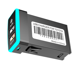 带有QC 3.0和丰田音频接口汽车插座的汽车充电器适配器 - Product Image 4