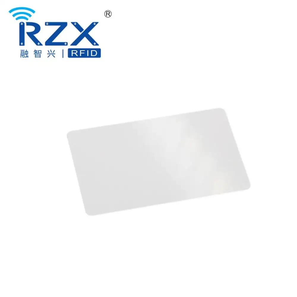 키 카드 액세스 제어 사용에 대한 고품질 인쇄 빈 흰색 MIFARE 클래식 1k 13.56mhz RFID 빈 PVC 카드