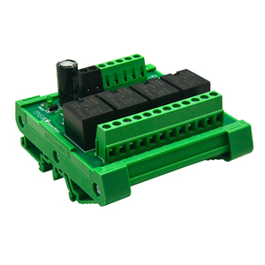 Módulo de control de relé CC de 4 canales, placa amplificadora de salida vplc con aislamiento de optoacoplador, 3,3 v/5v/12v/24v - Product Image 2